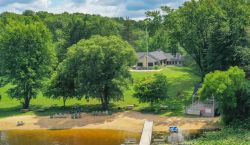 Camp Madron from the Lake