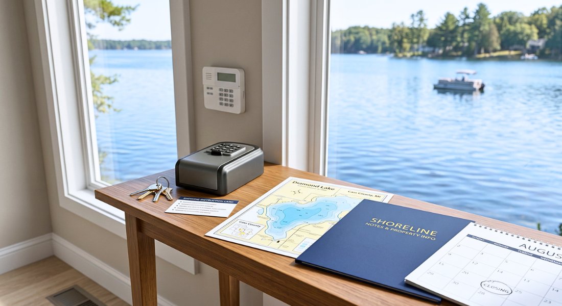 Lake home showing setup highlights local expertise