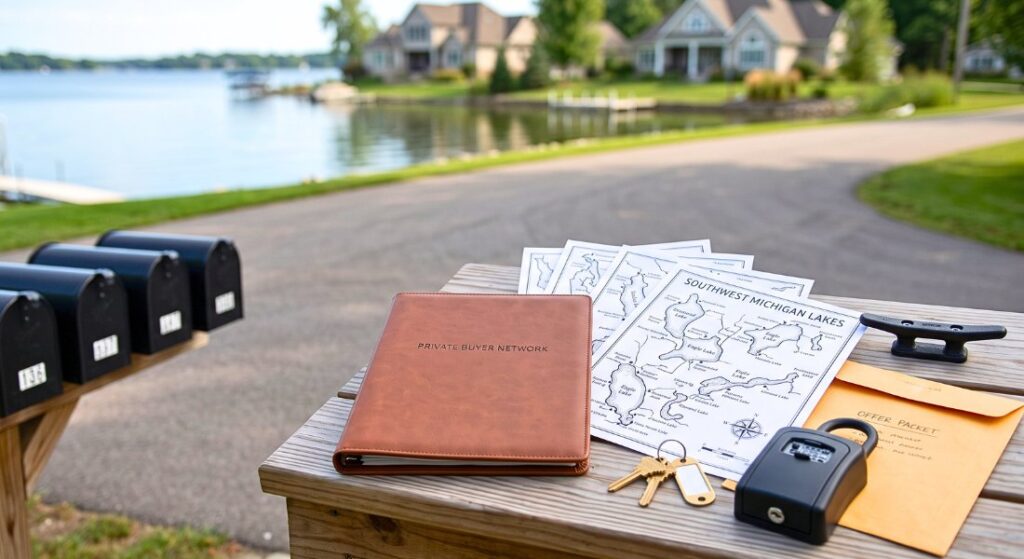 Private lake map shows early off market opportunities