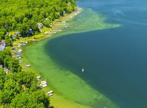 Lakefront living on corey lake michigan